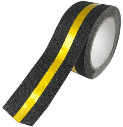 Black-Yellow-Reflective-Step-Edge-Anti-Slip-Tape